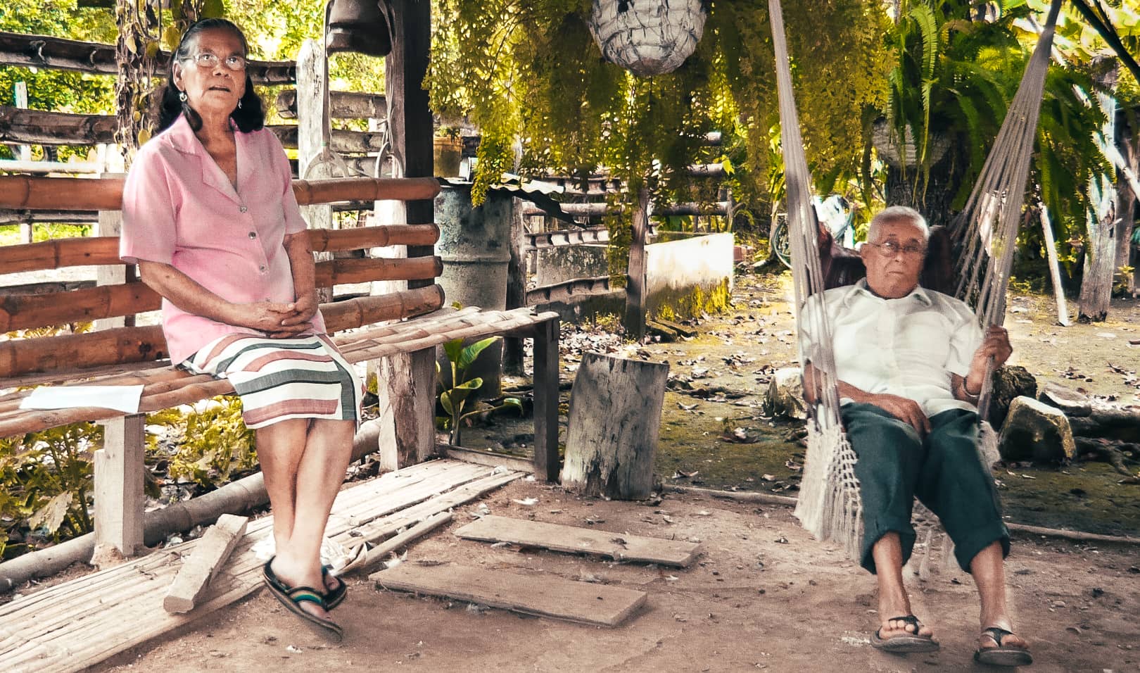 Fermina Trinidad Cevallos Rodas y Joel Velásquez